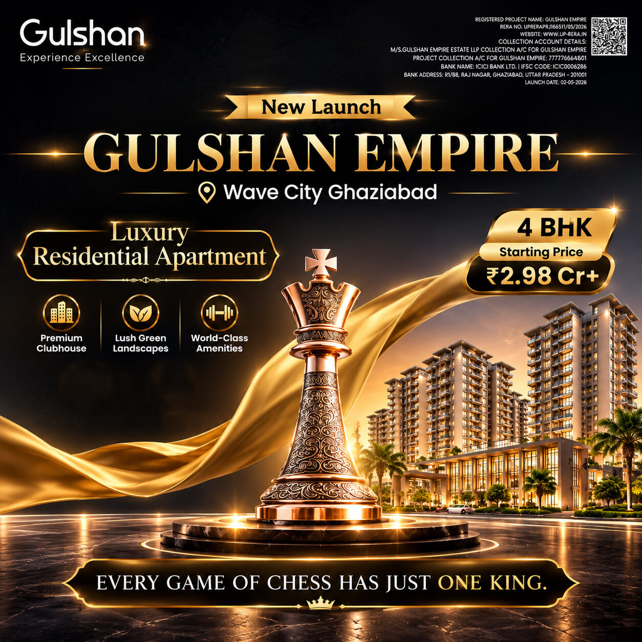 Gulshan Empire Wave City Ghaziabad mobile banner