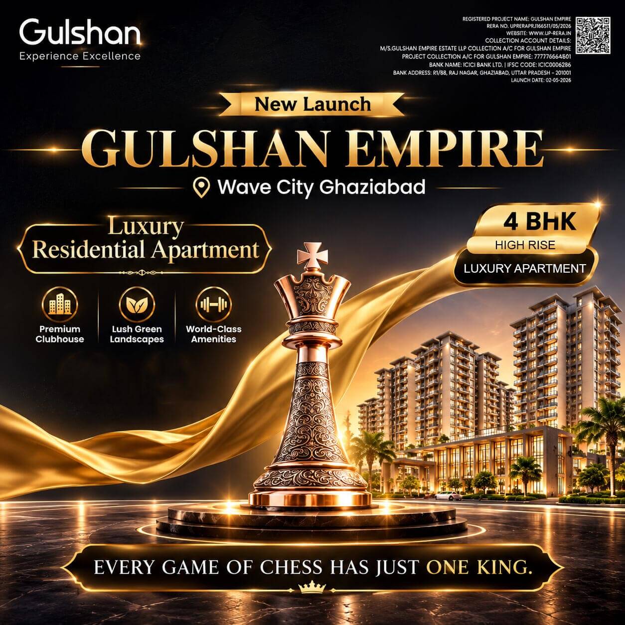 Gulshan Empire Wave City Ghaziabad mobile banner